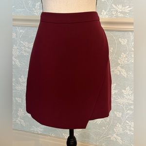 Banana Republic Burgundy Skirt 12